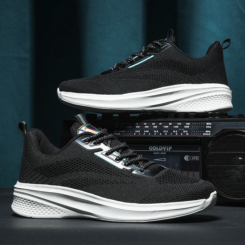 Sommer Heißer Verkauf Xiyin Ultra Licht Große Männer Casual Atmungsaktive Flyknit Schuhe_voghion.com