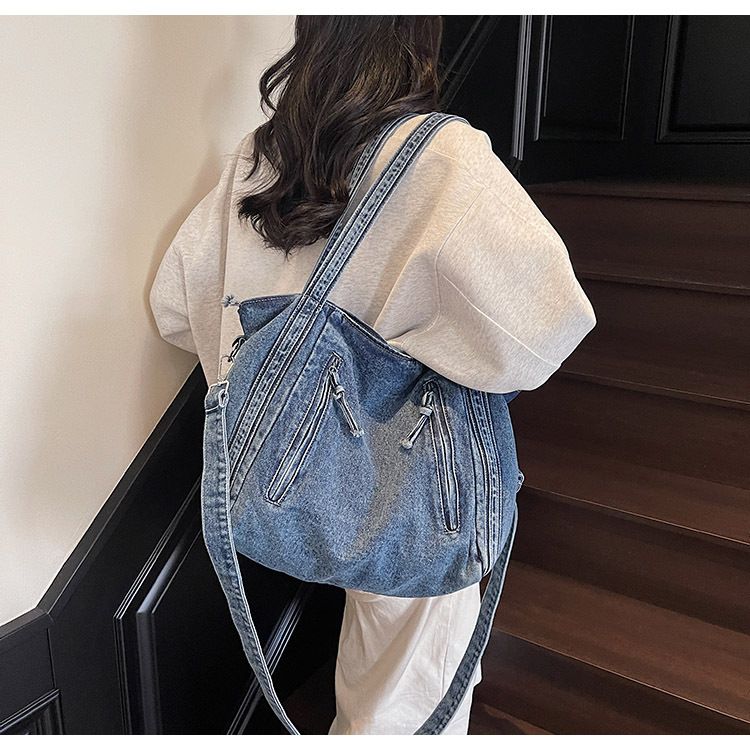 Elegante borsa a tracolla tinta unita - Borsa casual in morbida pelle per donna, versatile borsa a tracolla_voghion.com