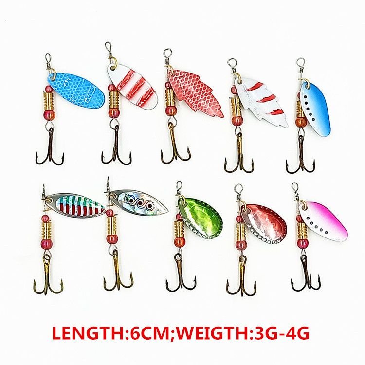 Strumenti da pesca 30 pesci di plastica compositi rotanti paillettes set esca mista pesciolino arrampicata matita insetto esca_voghion.com