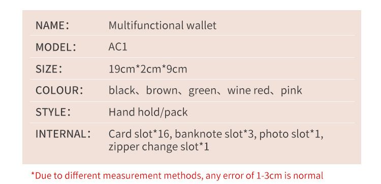 New Long Women's Wallet Buckle Change Bag Soft Card Position Mobile Phone Bag Hand Holding Cross-border Hot ** Hair_voghion.com