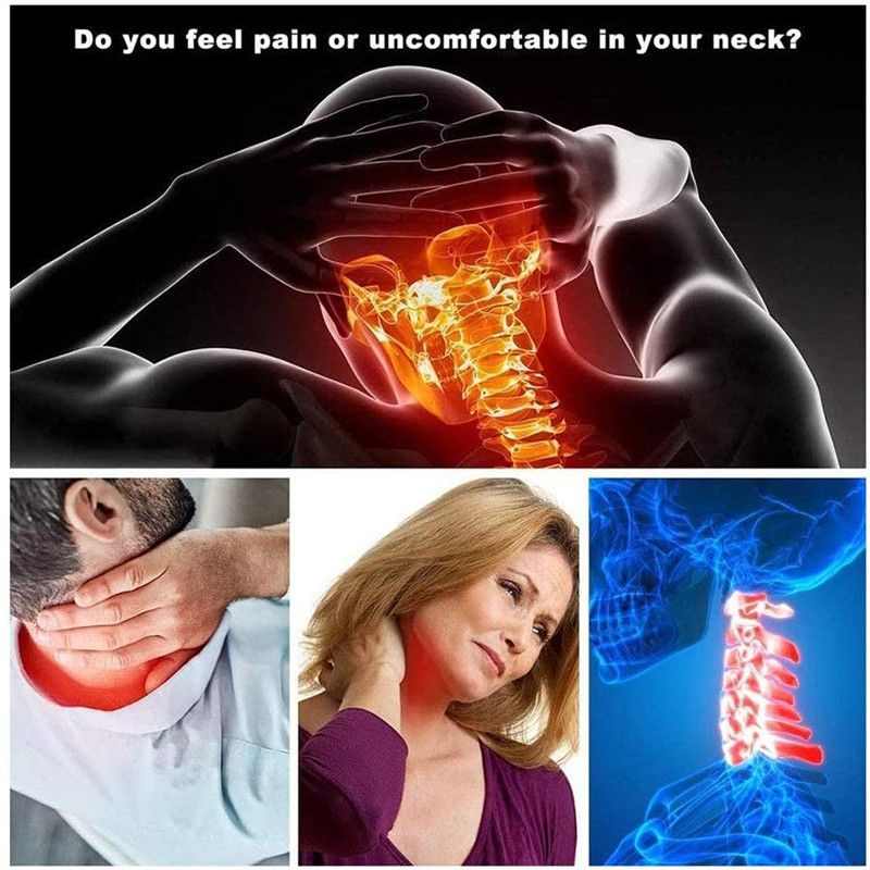 Hammock with Stand for Neck Traction Massager Cervicales To Reduce Neck Pain Relief Relaxation with Free Eye Mask Neck Hammock_voghion.com