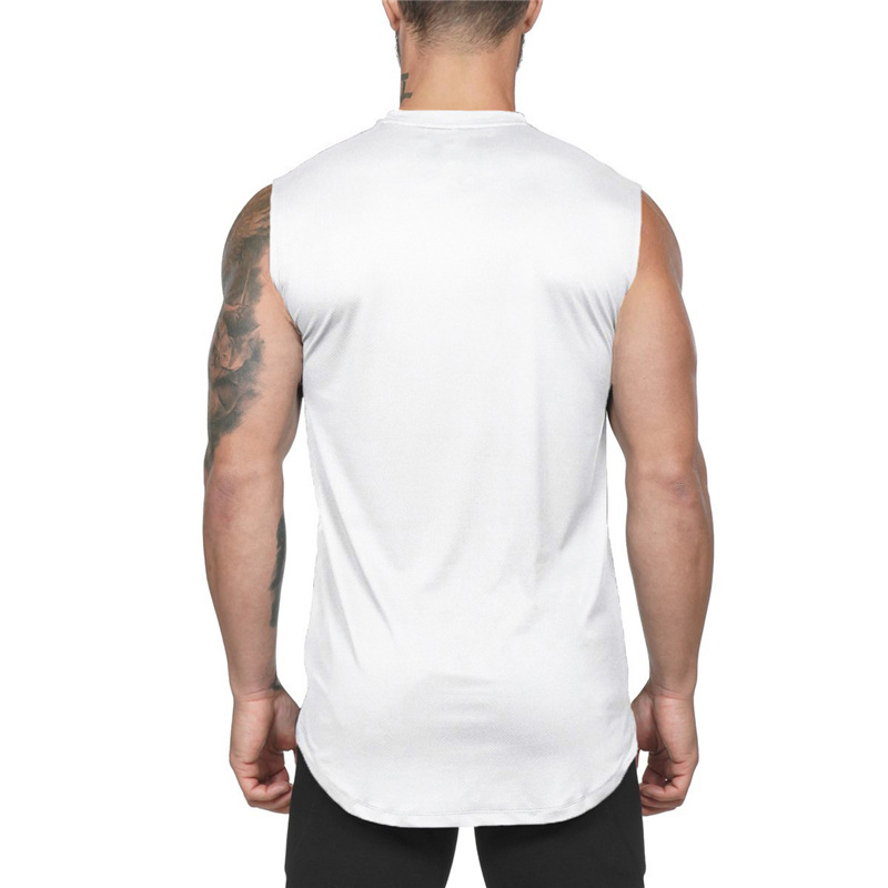 Light Board No Summer Sports ärmelloses T-Shirt für Herren, Fitness-Tanktop, Lauf-Trainings-Top_voghion.com