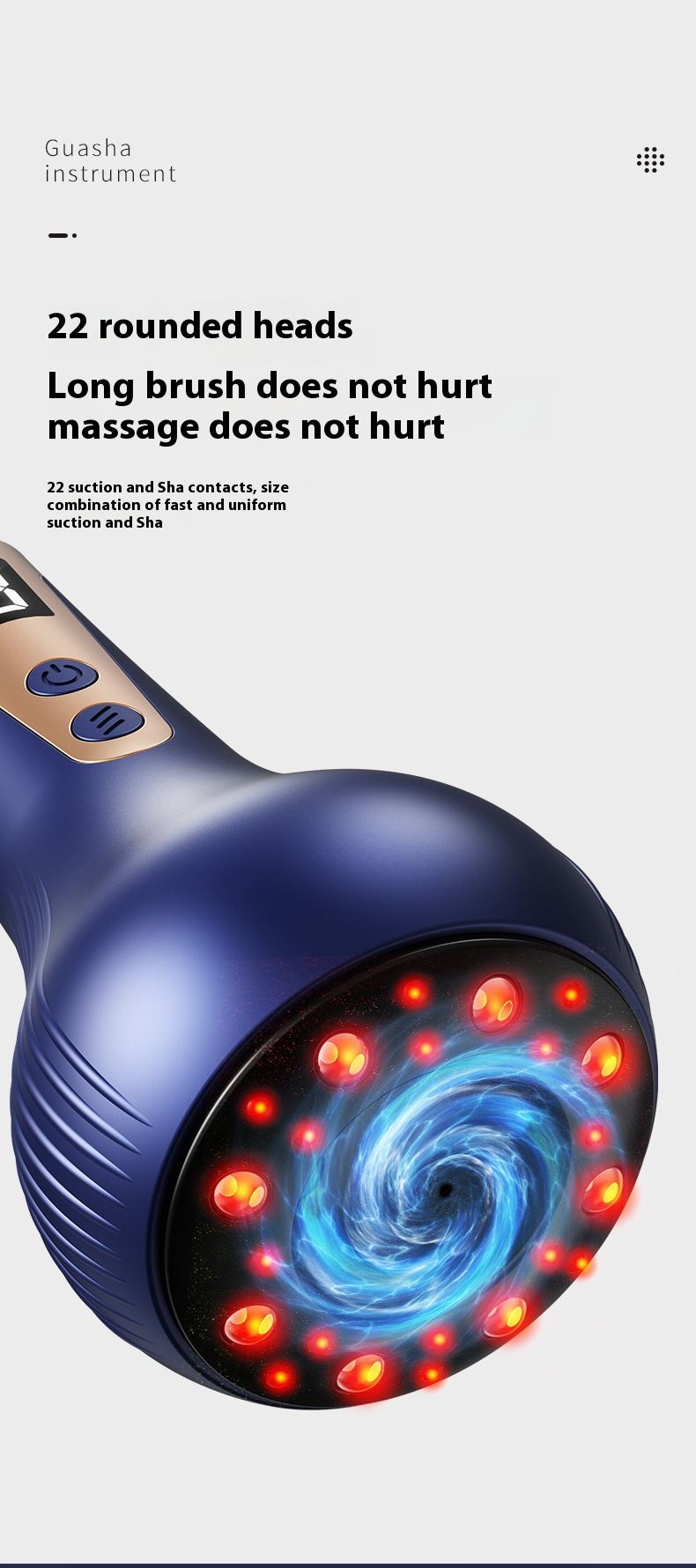 Intelligent Electric Massage And Scraping Device For Full Body Massage, With Strong Suction And Painless Second Scraping And Easy Cupping Massage_voghion.com