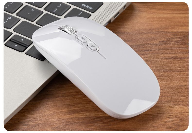 Kabellose Maus mit KI-Sprachsteuerung, Spracherkennung und Übersetzung – Bluetooth/2,4G-Dualmodus, ergonomisches Design, 1600 DPI, kompatibel mit Laptops_voghion.com