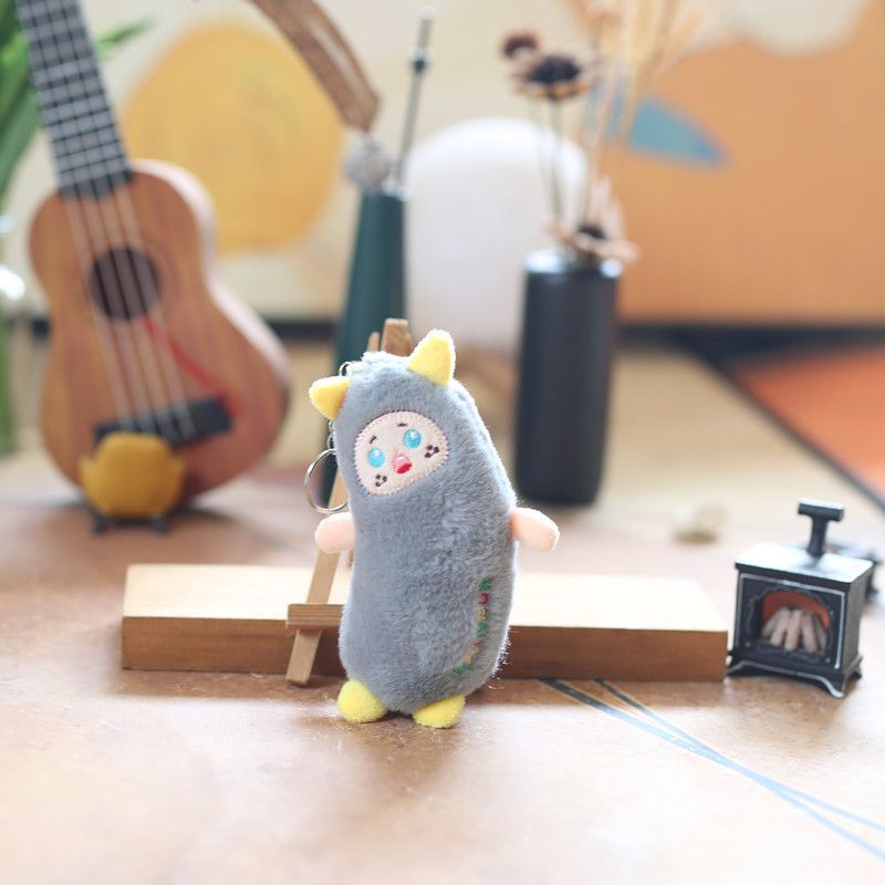 Plush Banana Keychain Adorable Cute Monster Doll Soft Toy For Accessories Bags And_voghion.com