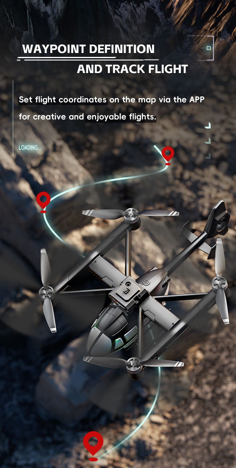 Brinquedos Inteligentes Exportação Novo Produto Simulação Modelo Helicóptero Sem Escova Transmissão Inteligente de Imagem Fotografia Aérea Aeronave Brinquedo Drone_voghion.com