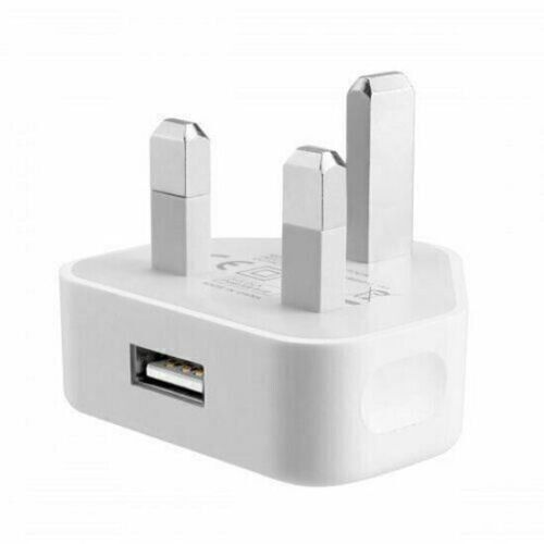 Universelles tragbares UK-Stecker-3-Pin-USB-Netzteil 5V 1A Wandladegerät für Telefone_voghion.com