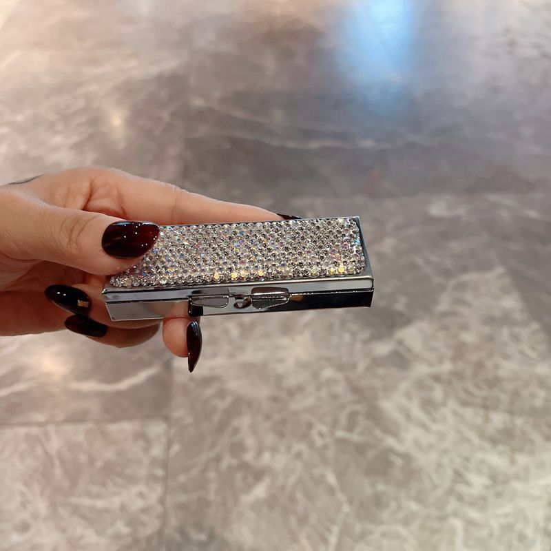 Diamond-Studded Travel Pill Organizer – 18L Multi-Compartment Medicine Box, Lightweight & Leakproof For Car, Home & On-the-Go Use_voghion.com