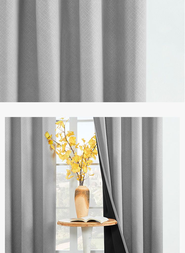 Cortinas de Praga con efecto opacas perforadas para dormitorio y sala de estar_voghion.com