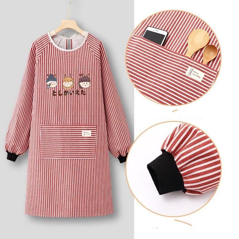 Nuovo grembiule da cucina in puro cotone traspirante, stile coreano, alla moda, per uomini e donne._voghion.com