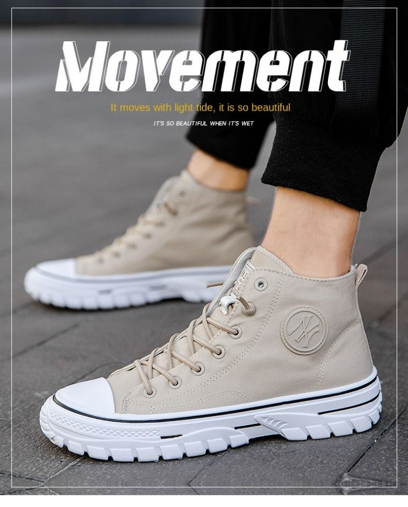 Männer Leinwand 2024 Neue Turnschuhe fr Männer Casual Atmungsaktive Platfrm Shes Männlich Hohe Tp Fashin Espadrilles Tenis_voghion.com