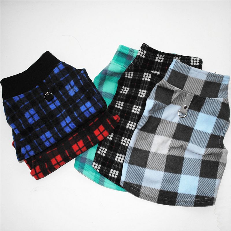 Abbigliamento per animali domestici diretto dalla fabbrica, per cani, autunno e inverno, in pile polare, fibbia di trazione, 27 colori brevettati, saranno oggetto di indagine_voghion.com