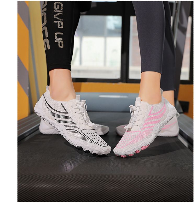 Scarpe da acqua traspiranti per uomo e donna - Scarpe da acqua leggere e ad asciugatura rapida per spiaggia, nuoto, escursionismo, trail running con comoda suola in gomma_voghion.com
