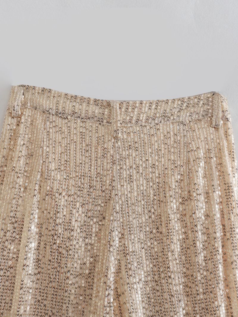 Abbigliamento da donna primavera e autunno pantaloni con paillettes nuovo stile pantaloni casual da donna A8SHE8343_voghion.com