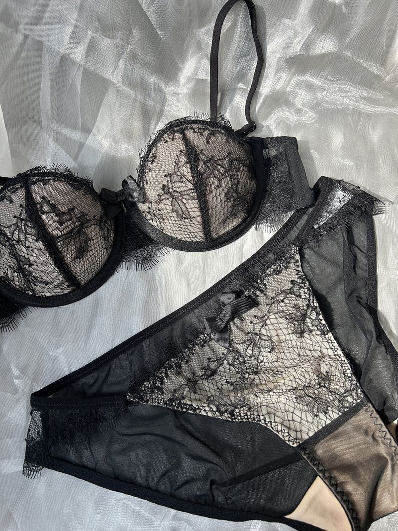 Conjunto de sutiã push up com bojo fino feminino, respirável e confortável, com argola de aço macio_voghion.com