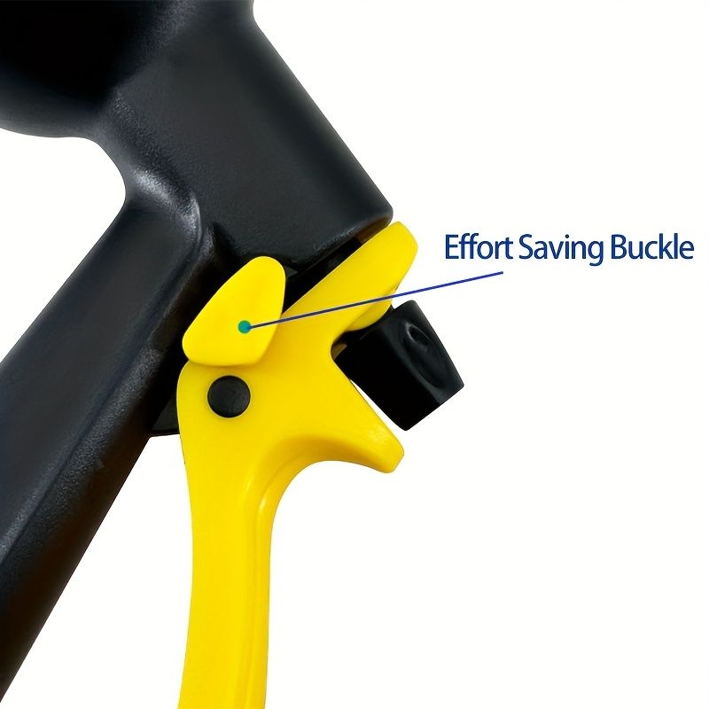 Multi-functional High-pressure Water Gun With Adjustable 360° Rotating Nozzle, Thickened Handle, Universal Quick-connect 1/2”, Durable Plastic,_voghion.com