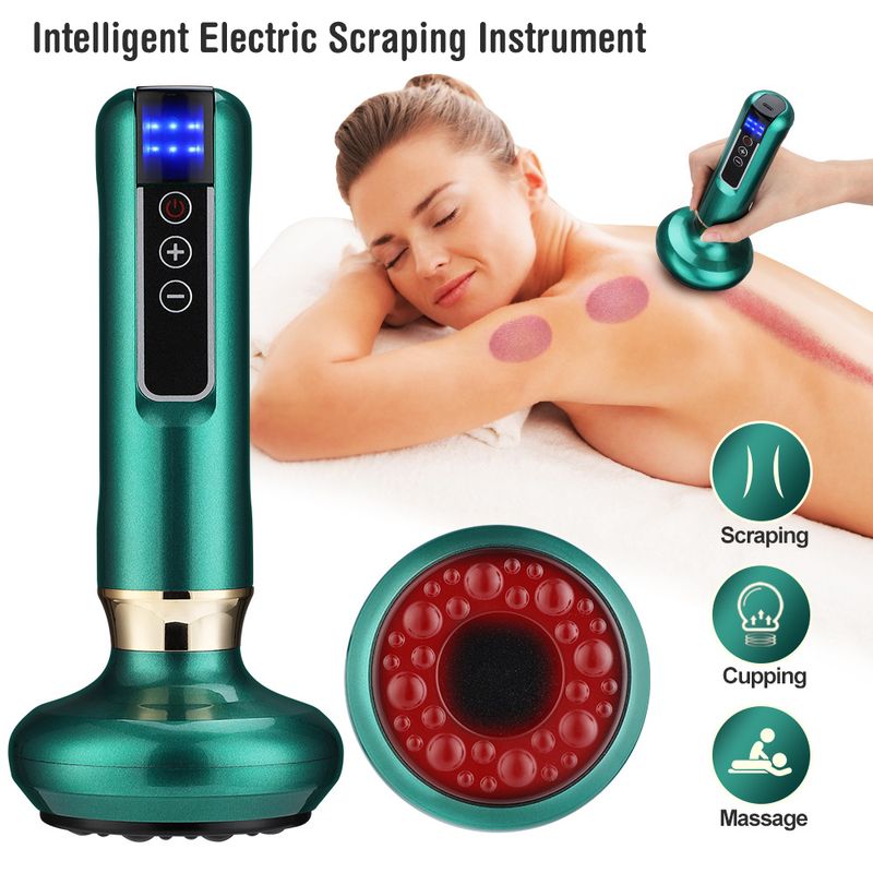 New electric pressure relief device, heating therapy scrap, household massage and unblocking meridian_voghion.com