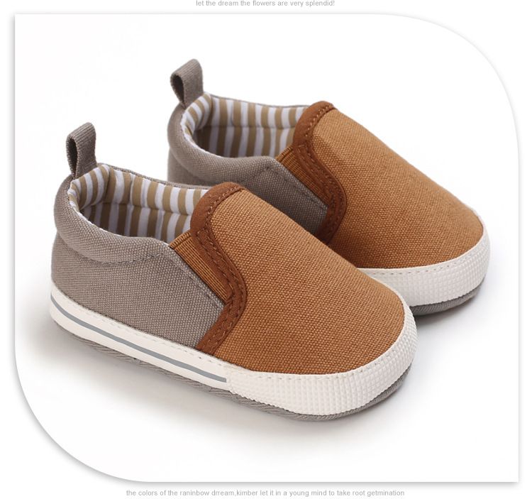 Mama și copii primăvara și toamna pantofi pentru bebeluși cu burete băieți pantofi casual graffiti bumbac pantofi pentru copii cu talpă moale velcro pantofi pentru bebeluși_voghion.com