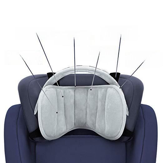 Cintura di fissaggio per la testa del bambino, seggiolino auto per bambini, poggiatesta, aiuto per dormire con cuscinetto protettivo_voghion.com