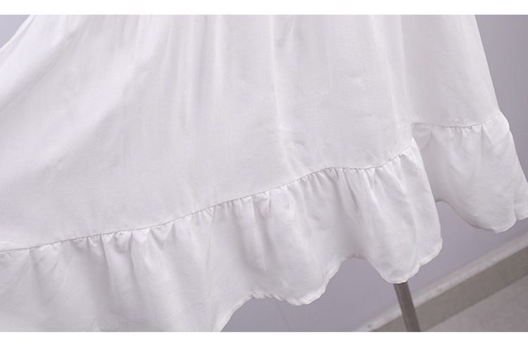 Traje de baño para mujer, pareo playero holgado de algodón puro con flores y crochet, tipo bikini, con protección solar, color blanco, talla única._voghion.com