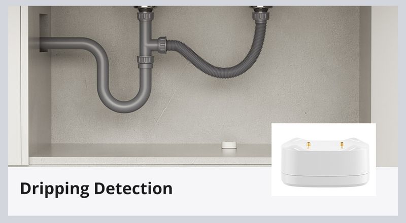 SONOFF SNZB-05P Zigbee senzor puščanja vode, zaznavanje puščanja in kapljanja, opozorilo v realnem času, pametni senzor Scence prek eWek Alexa Google_voghion.com
