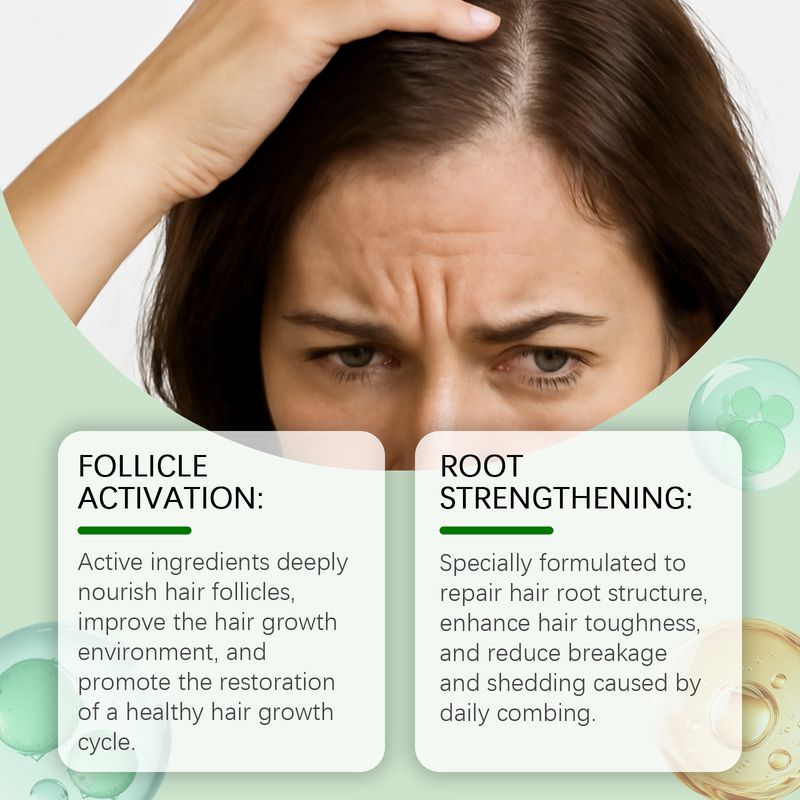 Hoegoa Moisturizing Roll-On Sanfte, nährende, feuchtigkeitsspendende, glatte Essenz zur täglichen Haarpflege_voghion.com