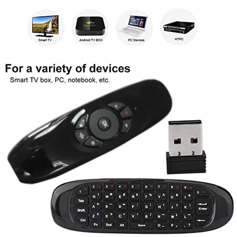 C120 Fly Air Mouse clavier sans fil airmouse pour Android Box/PC/TV Smart TV Portable Mini_voghion.com