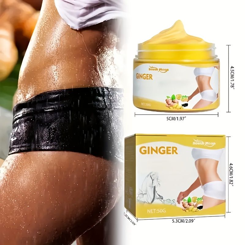 Crema reafirmante con cafeína y vitamina E - Crema caliente para resultados de ejercicio, ideal para vientres prominentes, tono beige claro_voghion.com