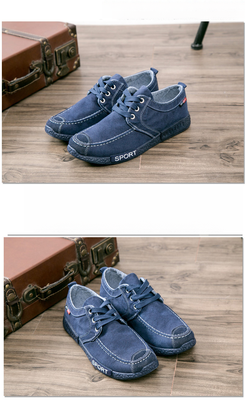 2025 Spring New Canvas Shoes Cloth Casual Sports Work Men's Shoes Casual Daily Wear Comfortable And Lightweight_voghion.com