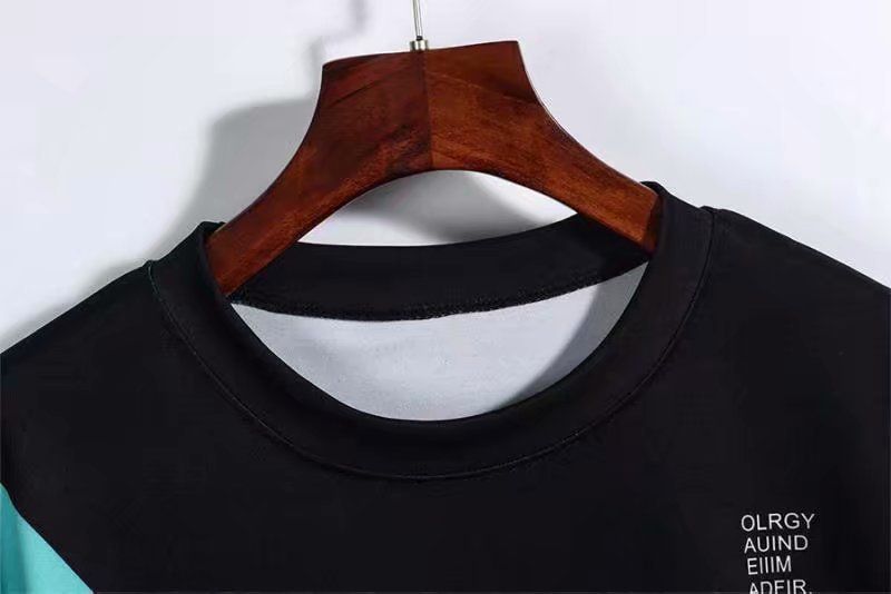 Ropa de hombre Camiseta de verano de manga corta para hombre, moderna y atractiva, un conjunto de ropa a juego, trajes casuales juveniles, ropa de verano para hombre_voghion.com