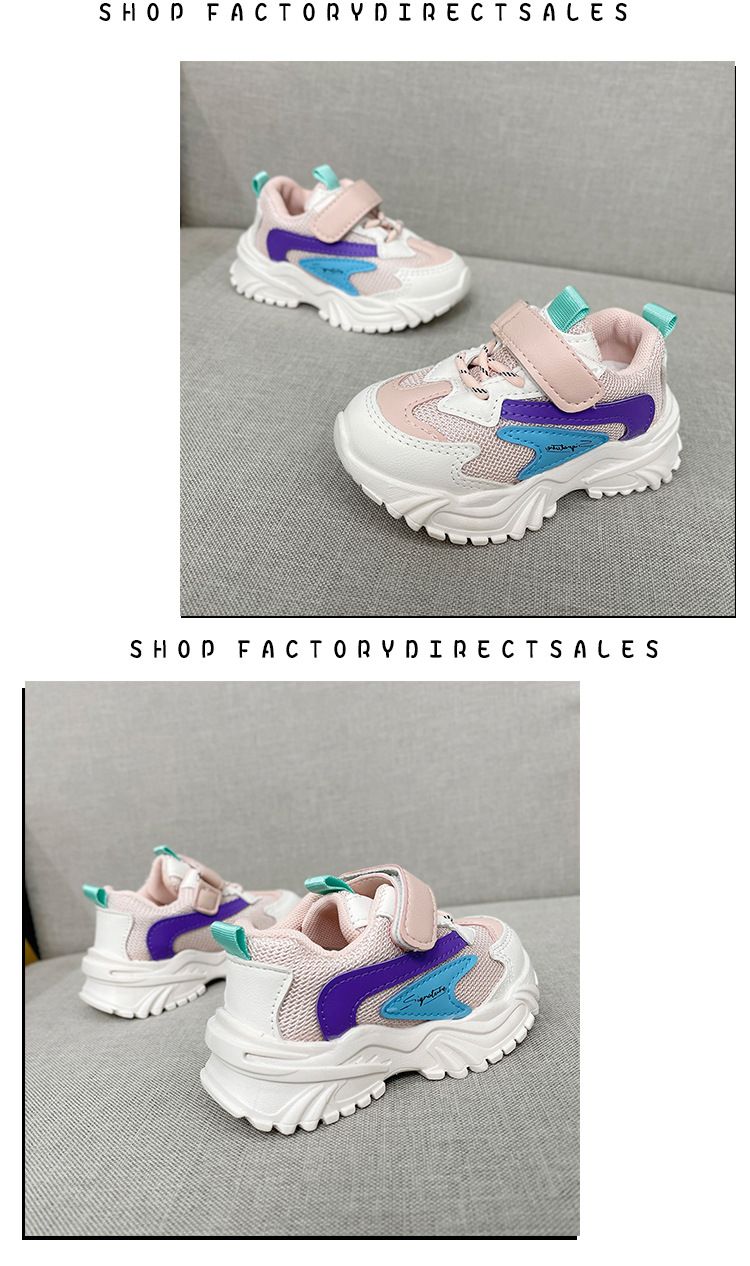 Kinder Schuhe 1-3 jahre alt baby schuhe frühling und herbst mädchen sport schuhe atmungsaktive mesh schuhe jungen neue weichen boden kinder schuhe_voghion.com