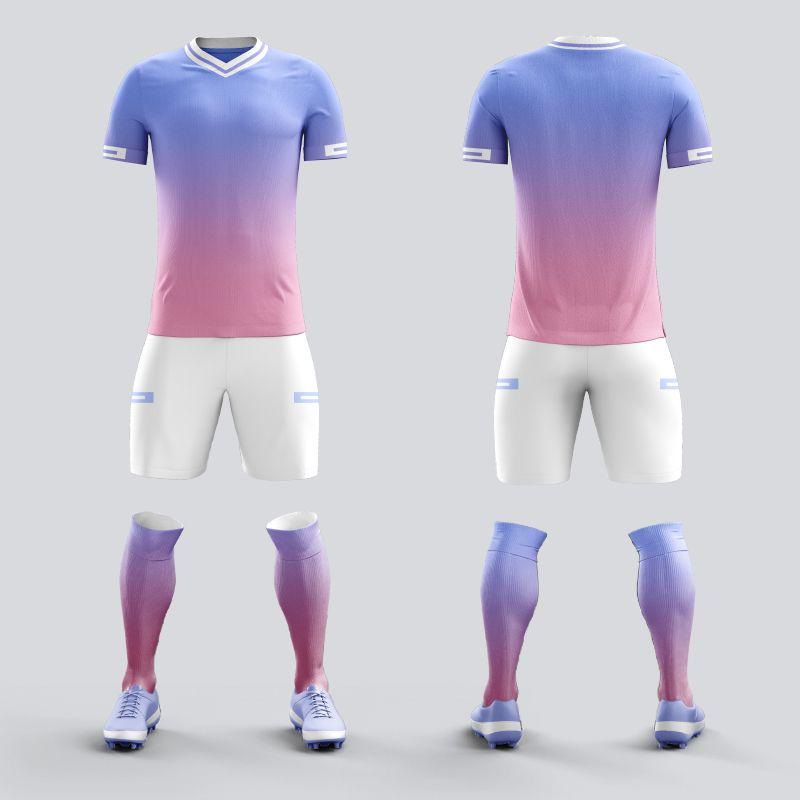 2024 Ganzkörper-Fußballanzug-Set Herren-Wettbewerbsdorf Super-Trainingsteam-Uniform für Erwachsene mit kurzen Ärmeln_voghion.com