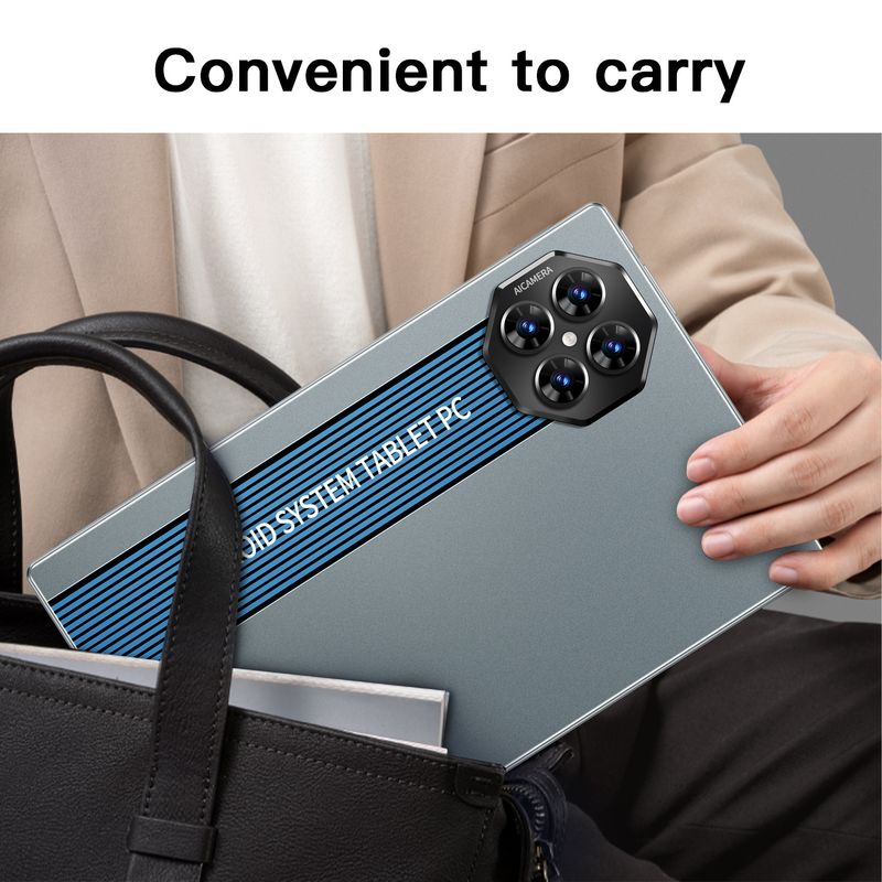 Max80 10.1" Dual SIM Android Tablet With 16GB RAM & 512GB Storage, 4G LTE Calling, Quad-Core Processor, 13MP Camera_voghion.com