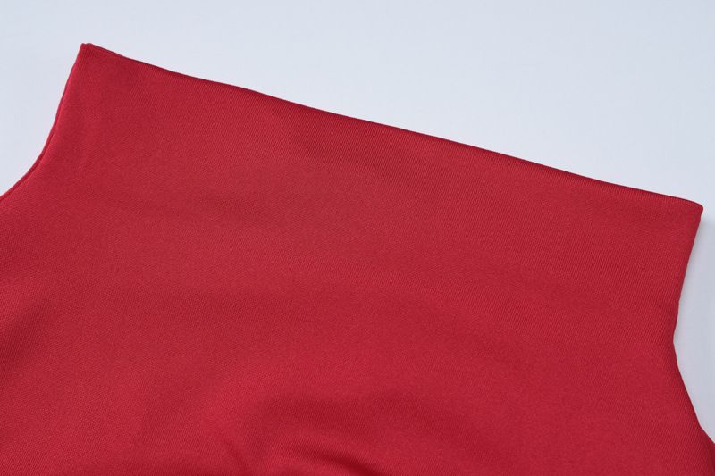 Vêtements pour femmes de style européen et américain, nouvelle robe moulante sexy à manches évasées et fente dos nu avec jupe longue_voghion.com