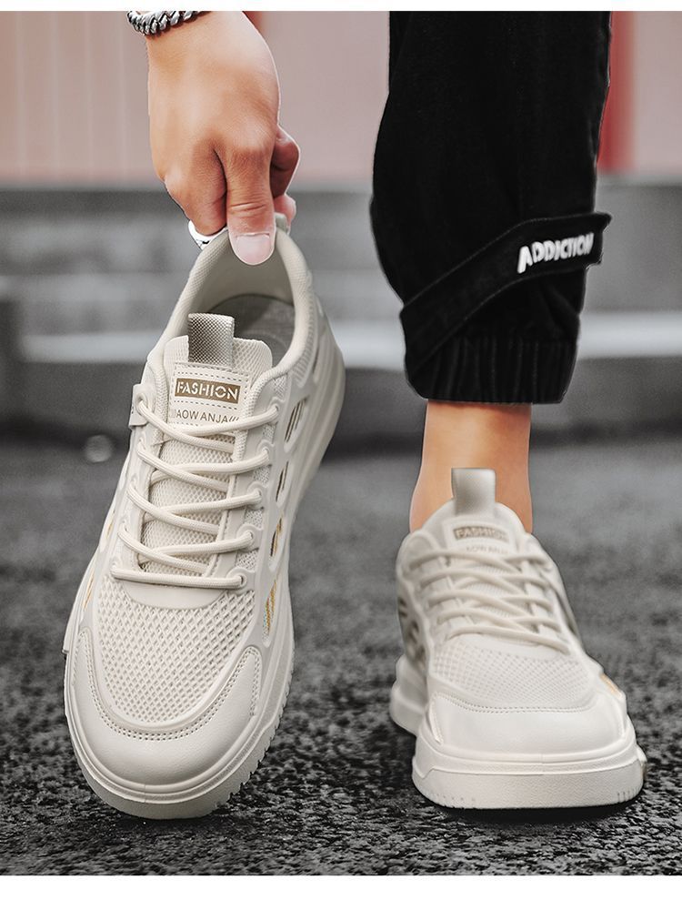 2025 Sommer Neue atmungsaktive Mesh Herren Studenten Sport und Freizeit Board Trend Schuhe_voghion.com