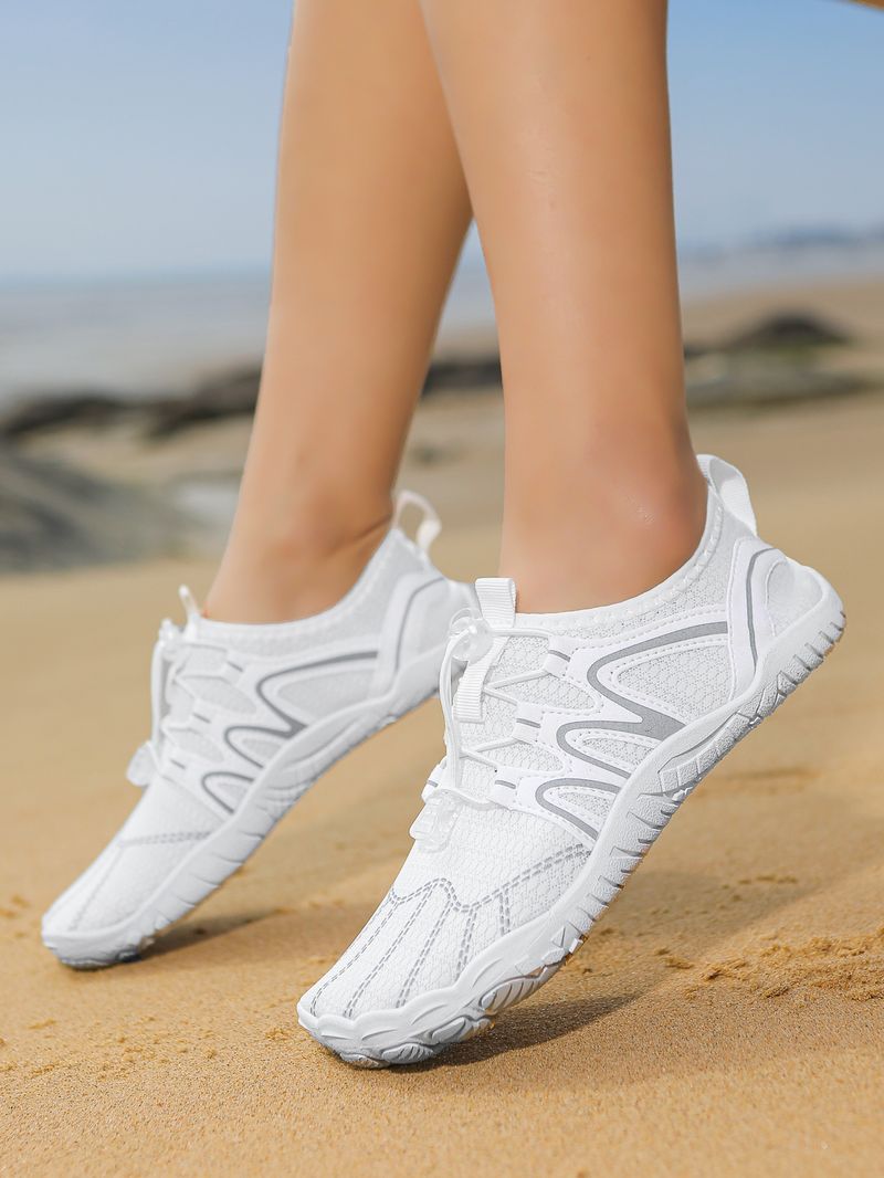 Summer Outdoor Quick-Dry Five-Toe Beach Lightweight Amphibious Water Rafting Non-Slip Stream Trekking Snorkeling Shoes_voghion.com