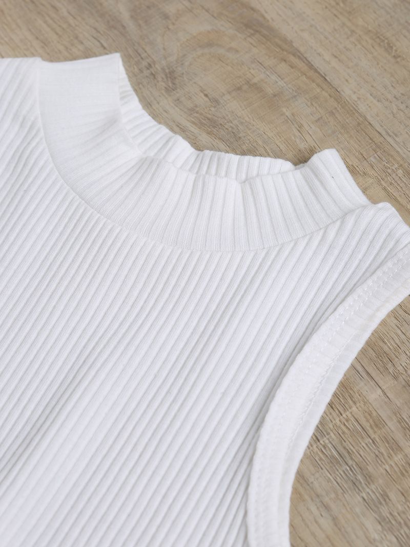 Kids 3-Piece Denim Dress Set With Belt & Striped Vest Top - Soft Cotton Blend Outfit For Girls 3-8 Years Trendy Casual Wear_voghion.com