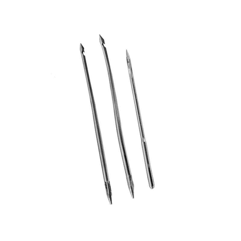 4 Stks/set Priem Massief Messing Handvat Bovenste Schoen Herstellen Leer Tool Met Gat Haak_voghion.com