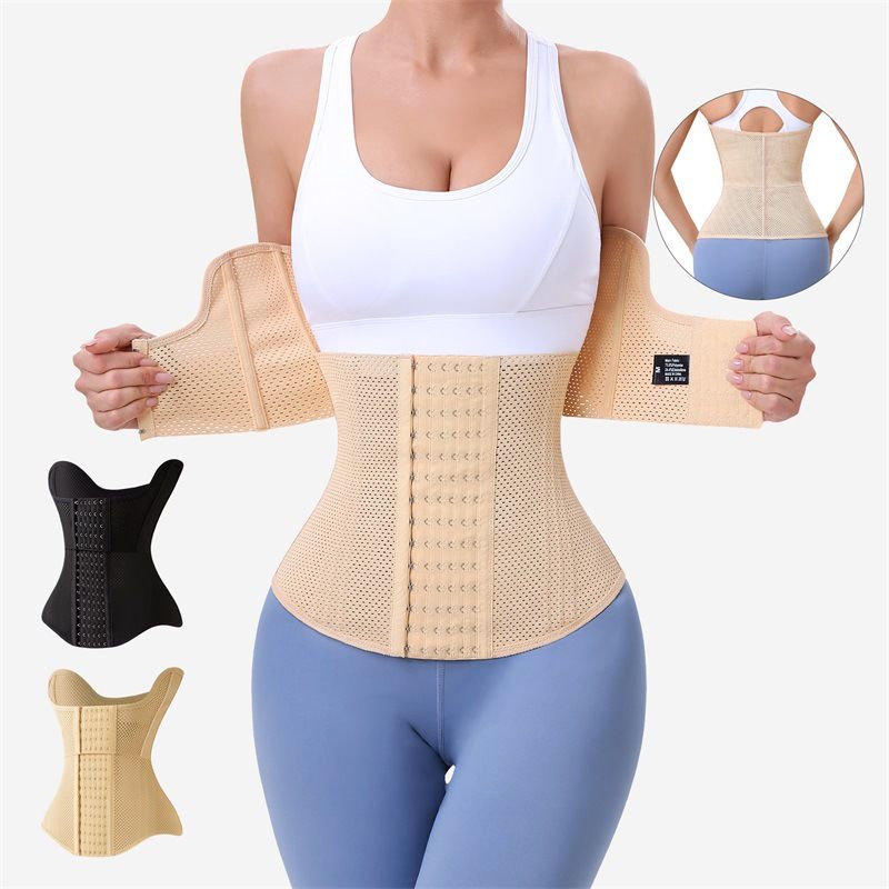 VoleFox Waist Trainer Fashion Yoga Belt With Adjustable Compression For Tummy Control And Chest Support_voghion.com