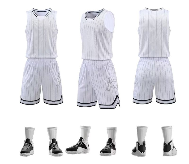 Maillot de basket-ball pour hommes, maillot d'équipe d'entraînement de compétition de Festival de printemps, impression de style américain, ensemble pour hommes, 2023_voghion.com