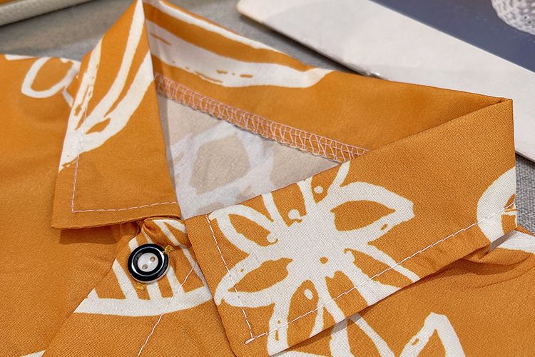2024 neues Ananashemd für Jungen, kurzärmelig, zweiteilige Jeans für Sommerkleidung, Kinderset_voghion.com
