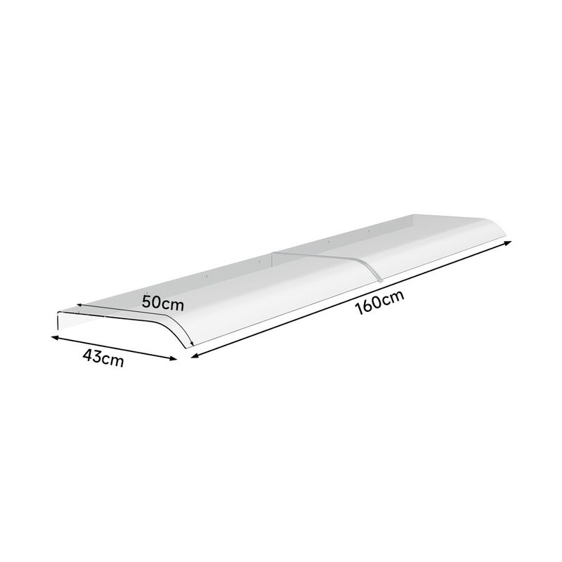 Door Canopy Awning Shelter Front Back Porch Outdoor Shade Patio Roof Rain Cover_voghion.com