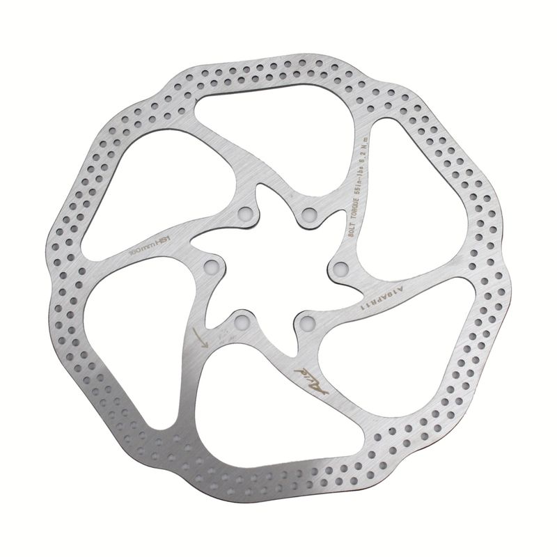 2Pcs New HS1 160mm 6" bicycle lightest Mountain bike stainless steel brake disc rotors MTB parts new_voghion.com