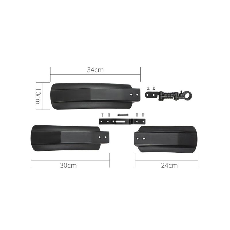 Garde-boue arrière universel pour vélo de route et de montagne, 26 pouces, protection contre la pluie, accessoires pour vélo_voghion.com