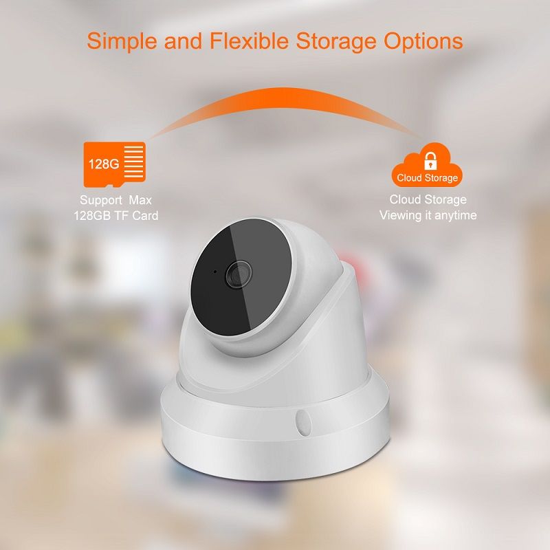 3MP V380 Pro-app WiFi IP 10x zoom Smart hjemsikkerhet Nattsyn Innendørs trådløst Celg-montert CCTV-domekamera_voghion.com