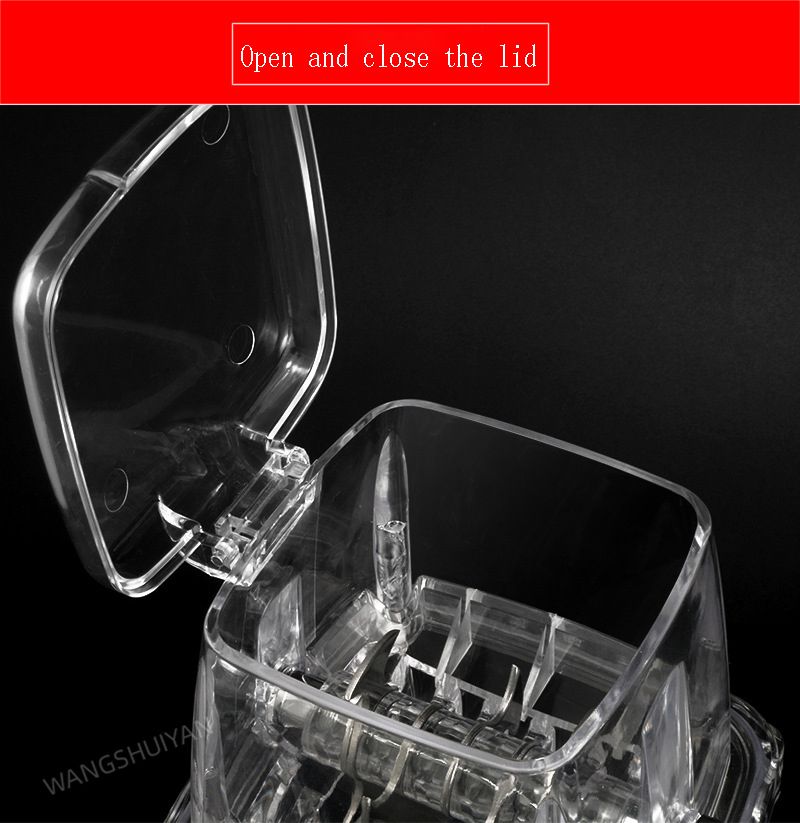 Husholdnings Mini Easy Ice Shaver Håndholdt Snø Manuell Ismaskin Stekt Ismaskin_voghion.com