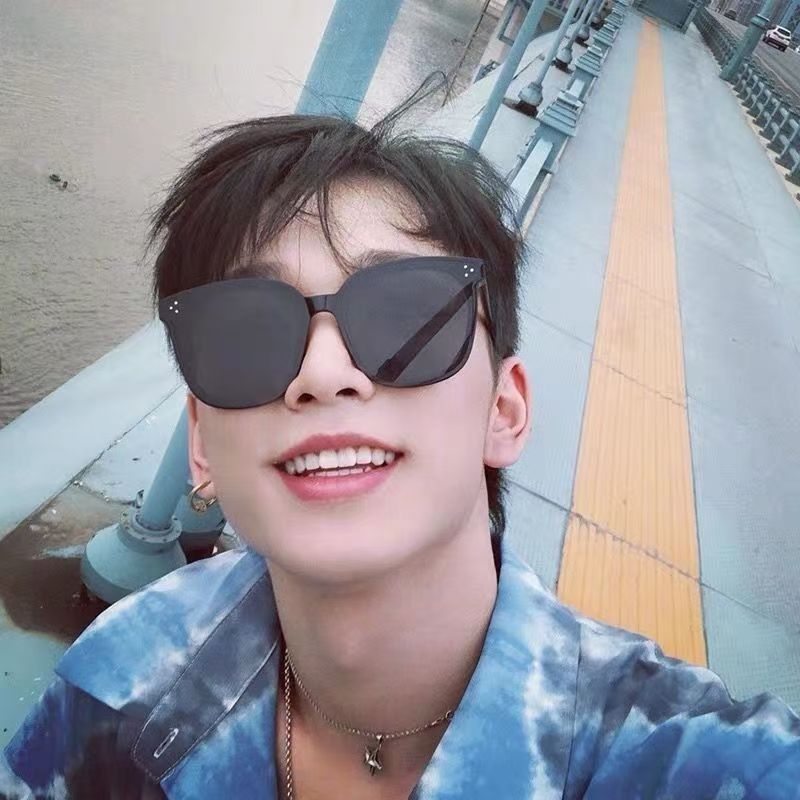 Herren Premium UV-Schutz Autofahrer Sonnenbrille Damen Großes Gesicht Aussehen Dünn_voghion.com