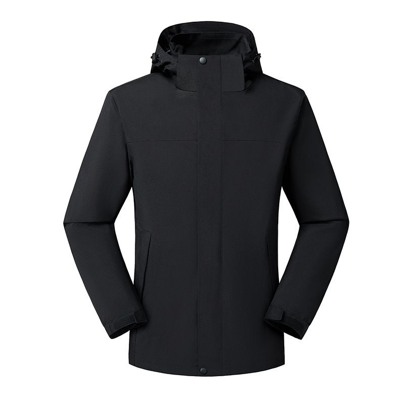 2024 New Spring Couple Single Layer And Women Hooded Cardigan Thickened Outdoor Hiking Jacket For Men_voghion.com