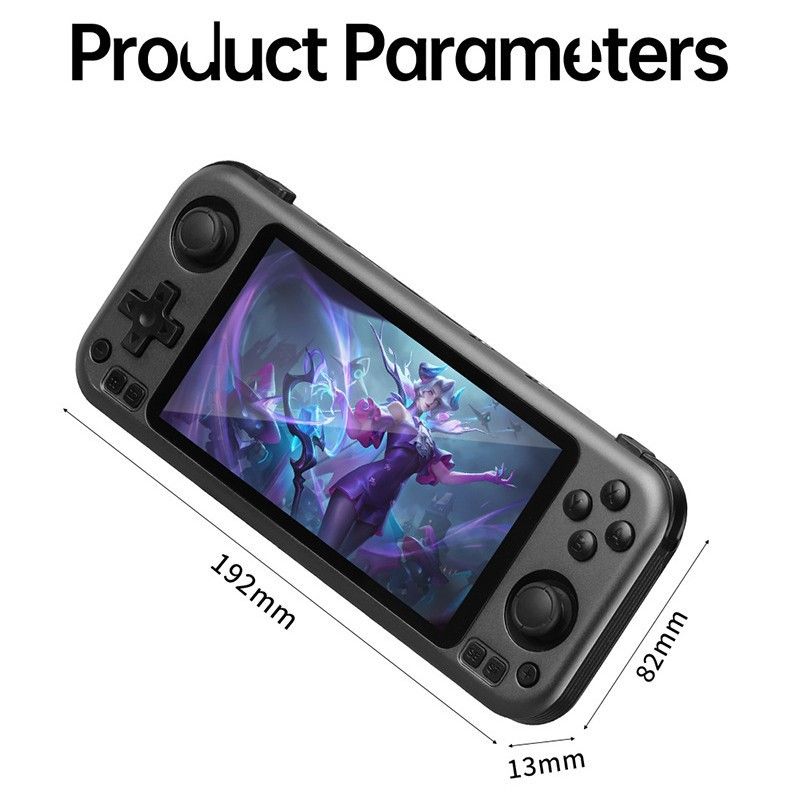 Console di gioco portatile IPS ad alta definizione da 5 pollici - Sistema operativo open source, rete wireless, compatibile con PS1/PSP,_voghion.com