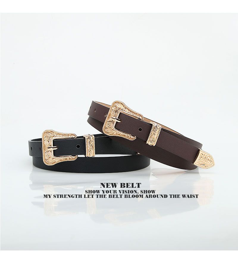 Women's Belts retro distressed alloy three-piece set women's belt metal buckle retro hottie casual decorative belt_voghion.com
